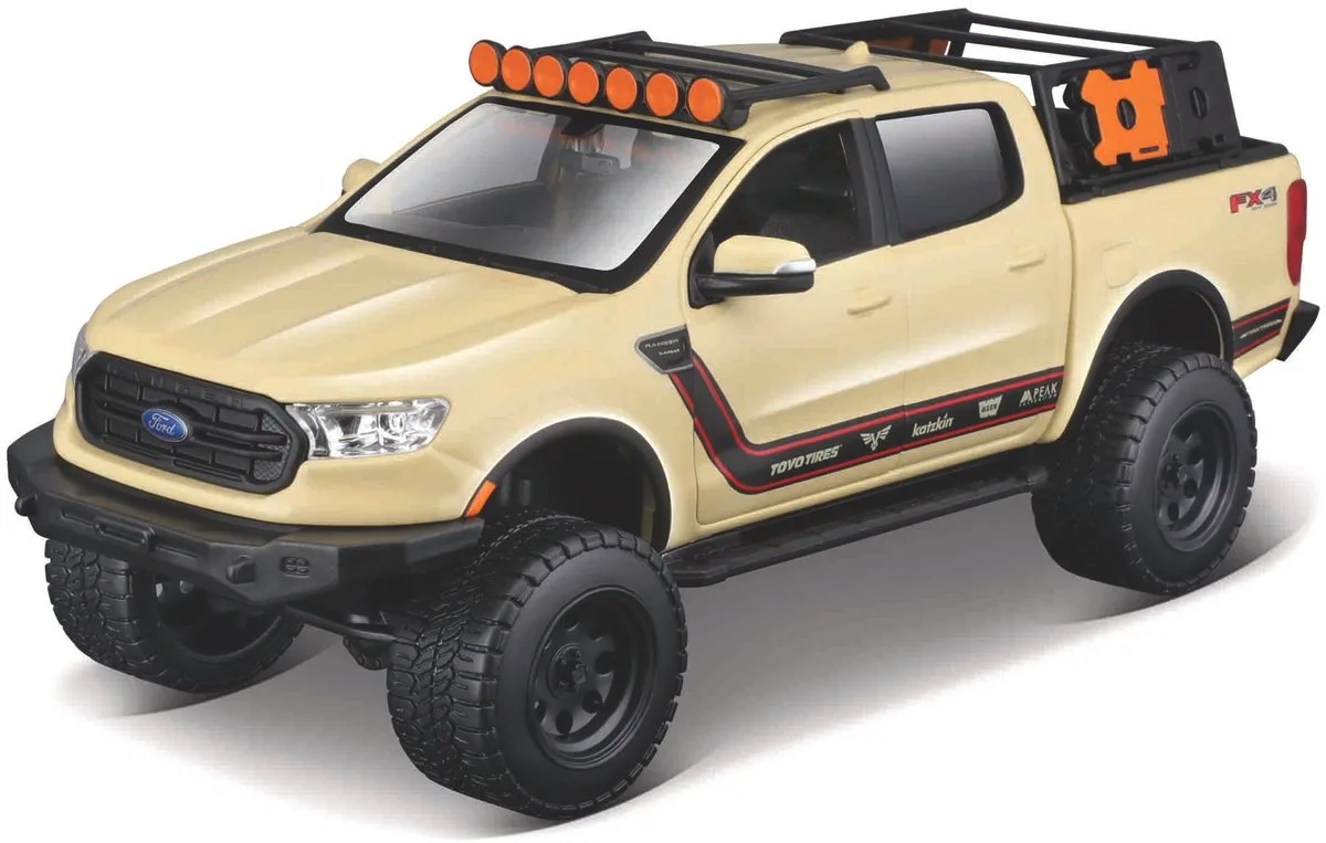 Ford Ranger FX4 Off Road 2019 1:24 Maisto de Maisto en Beige – photo du produit