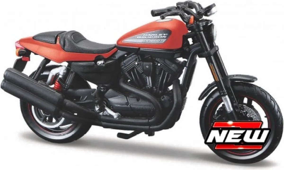 Harley Davidson - 2011 XR1200X 1:18 Schaalmodel van Maisto in Oranje zwart – productfoto