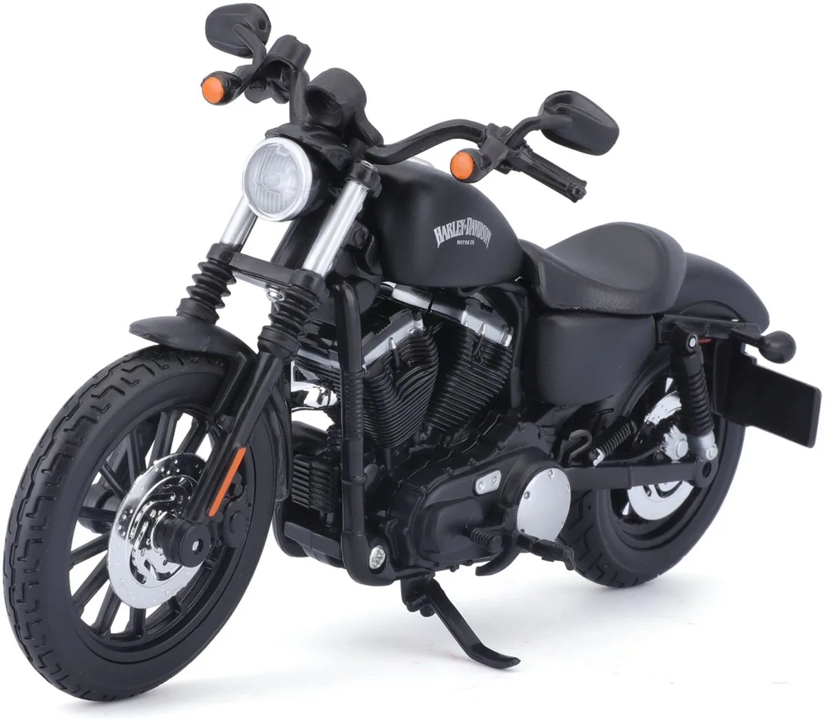 Harley-Davidson 2014 Sportster - Modelauto - Schaal 1:12 van Maisto in Zwart – productfoto