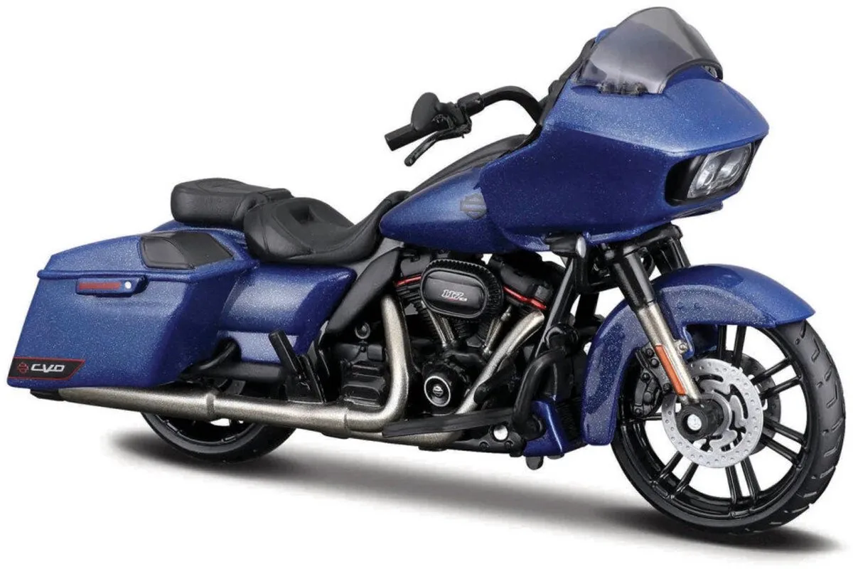 Harley-Davidson Cvo - Modelauto - Schaal 1:18 från Maisto i Blå – produktbild