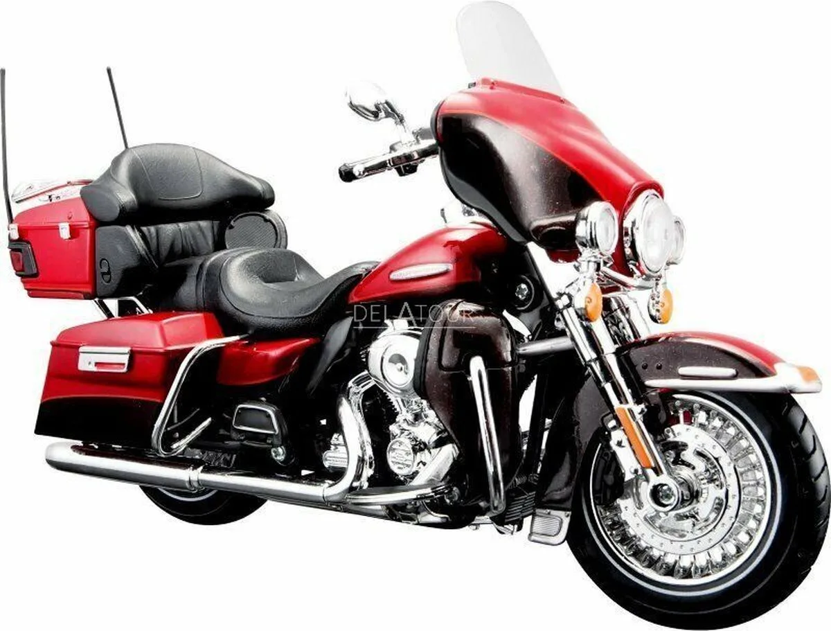 Harley Davidson FLHTK Electra Glide Ultra Limited (22 cm) 1/12 Maisto van Maisto in Rood – productfoto