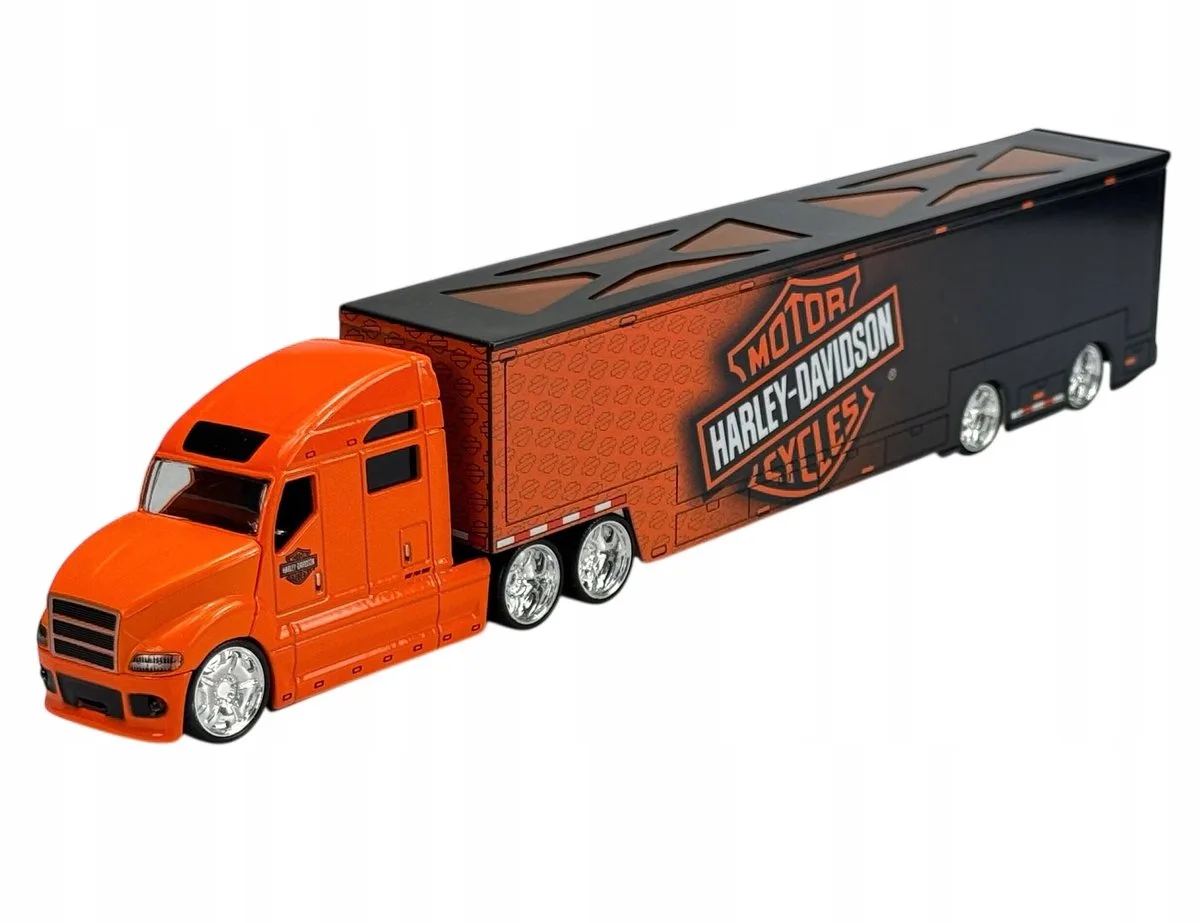Harley-Davidson Truck 1:64 - Nieuw model de Maisto en Orange – photo du produit