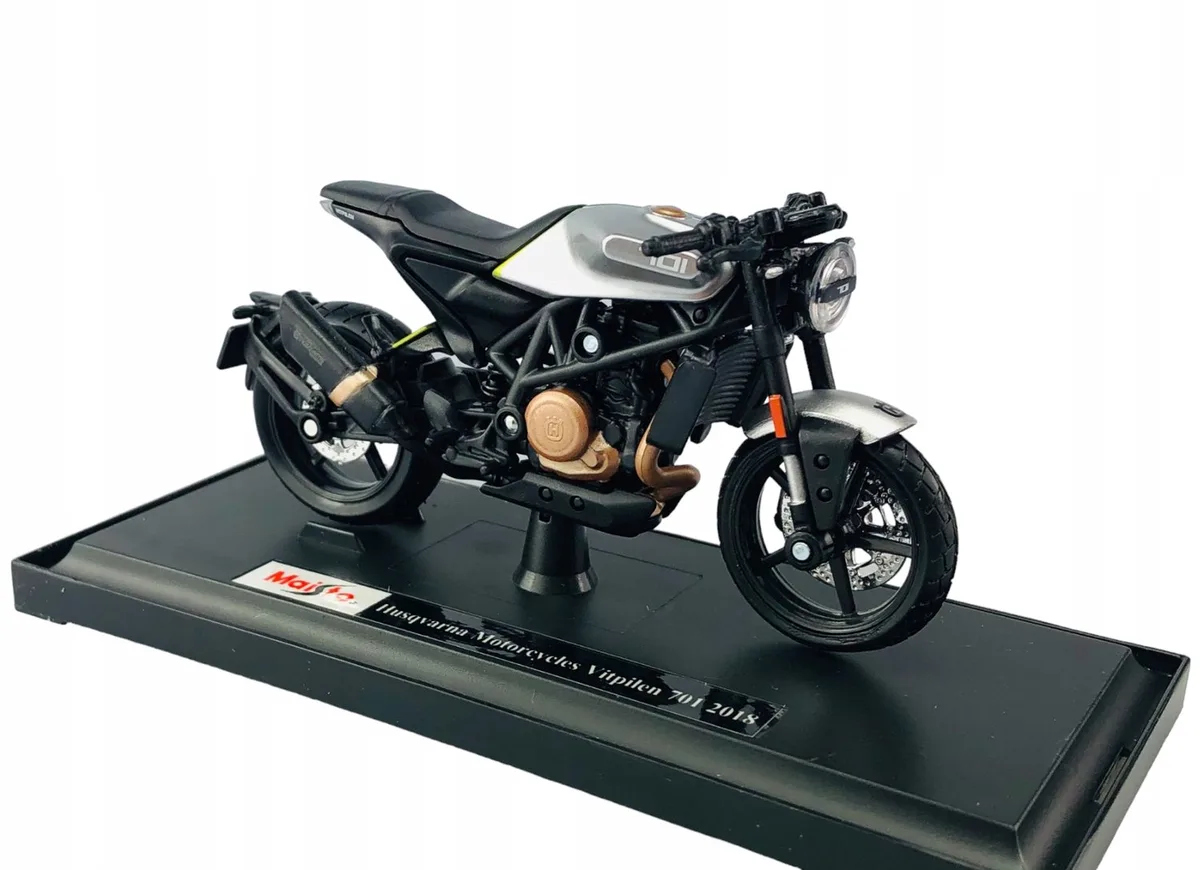 Husqvarna Vitpilen 701 2018 Model Motor 1:18 de Maisto – photo du produit