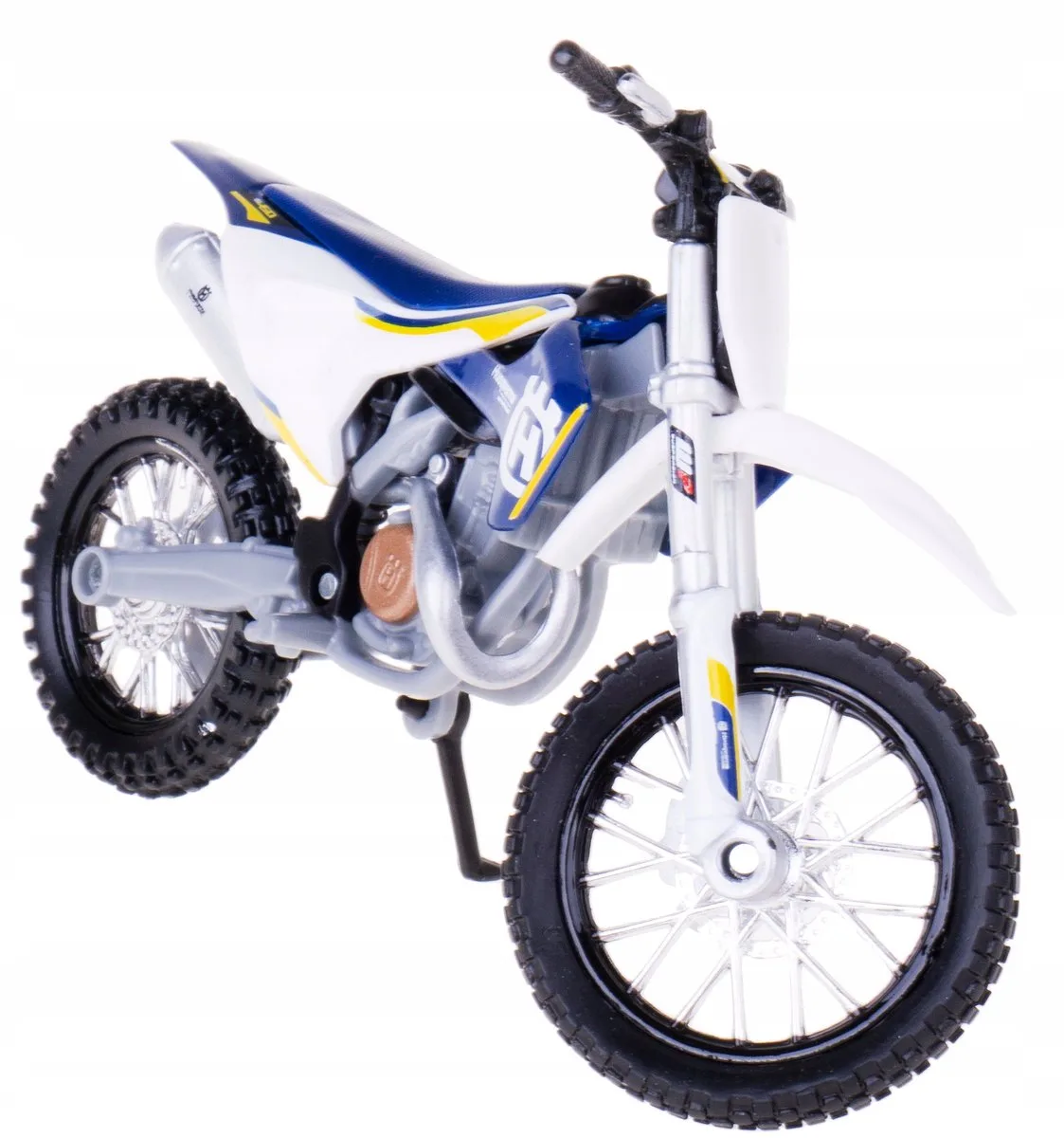 Husqvarna Vitpilen 701 Motorfits Schal 1:18 van Maisto in Blauw – productfoto
