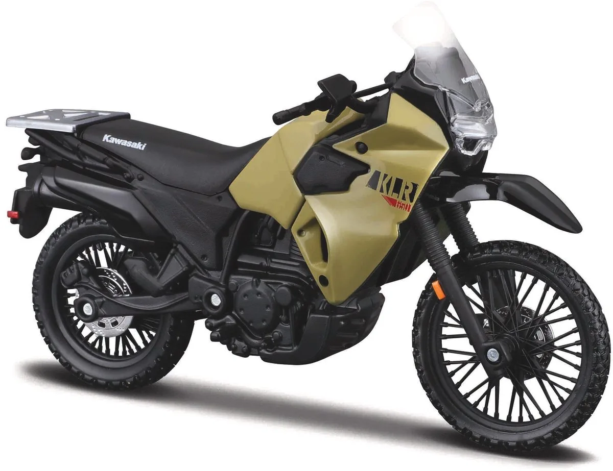Kawasaki Klr 650 - Modelauto - Schaal 1:18 van Maisto in Licht bruin – productfoto