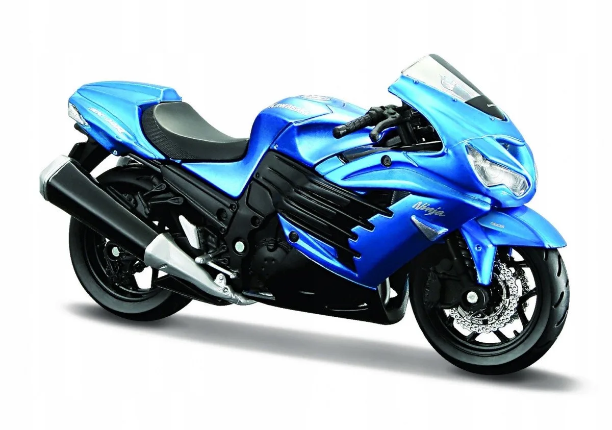 Kawasaki Ninja ZX-14R Schaalmodel 1:18 de Maisto en Noir – photo du produit