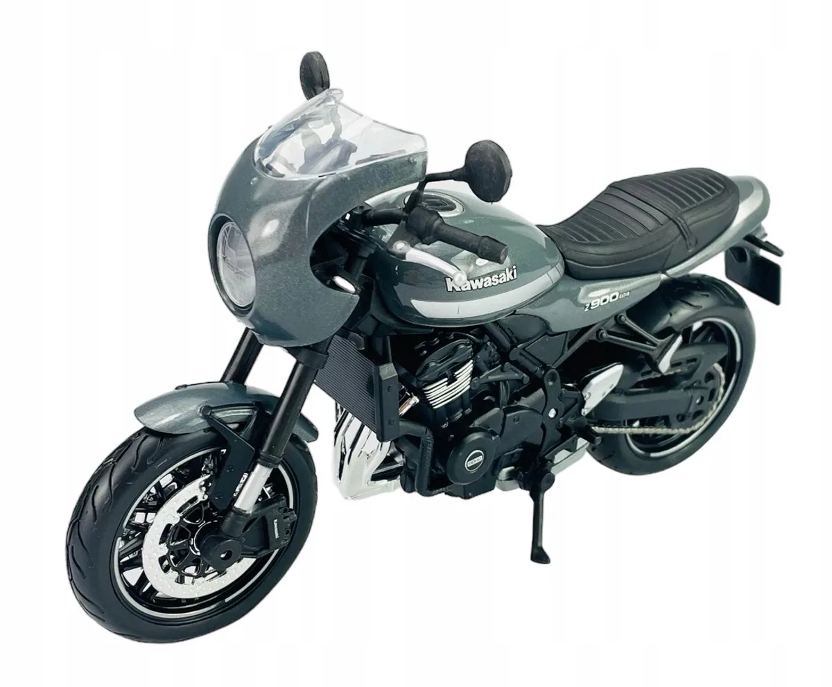 Kawasaki Z900RS Cafe Motorfiets Model 1:12 Zilver Nieuw fra Maisto – produktbillede