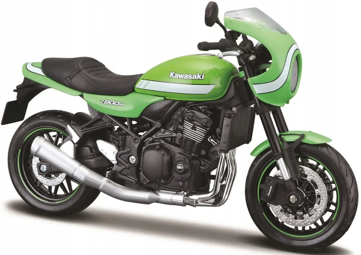 Kawasaki Z900RS Cafe Racer Model 1:12 Maisto fra Maisto i Grøn – produktbillede