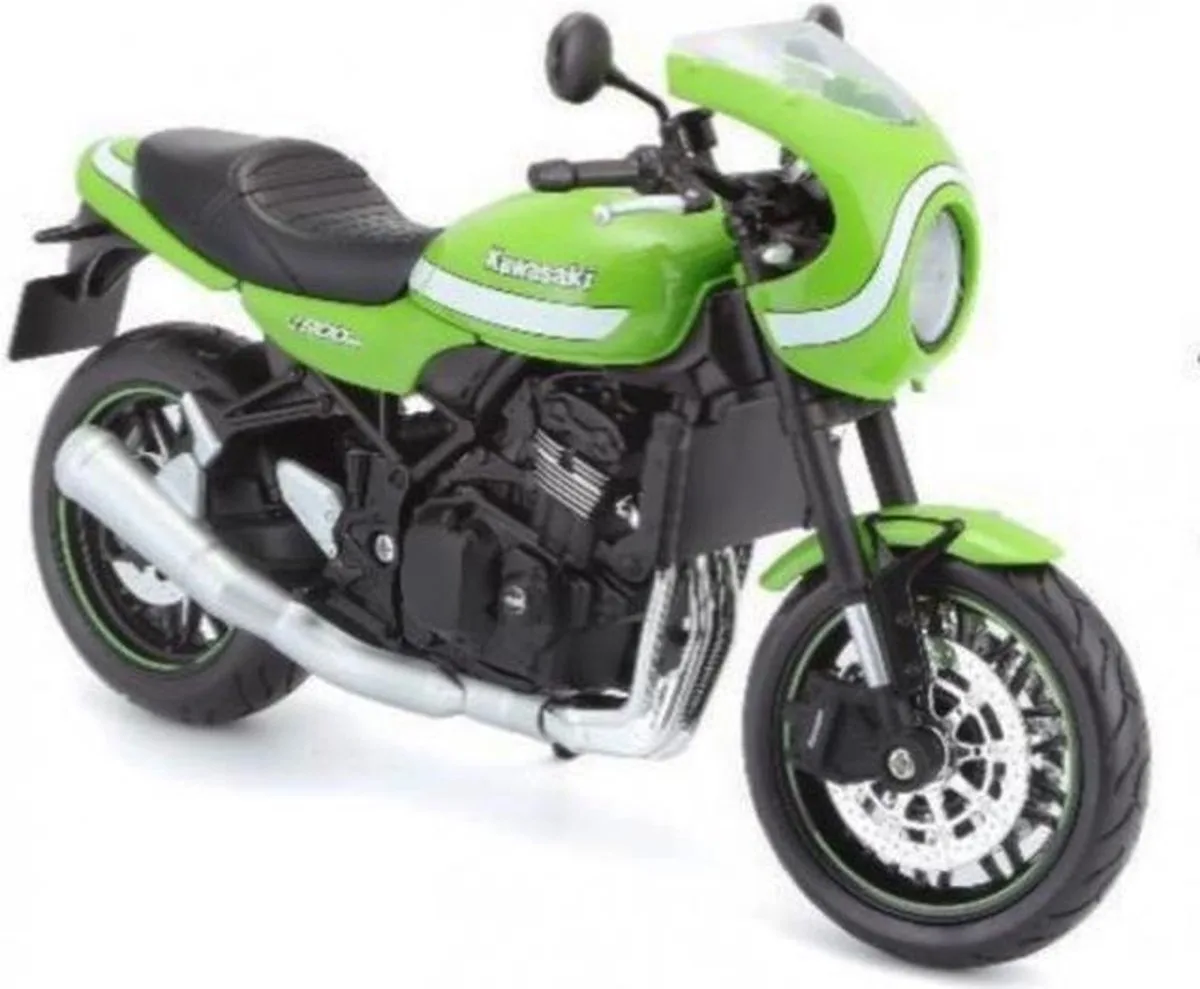 Kawasaki Z900Rs - Modelauto - Schaal 1:12 by Maisto in Green, White – product photo
