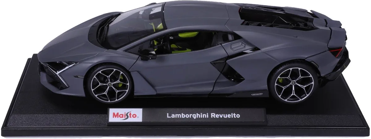 Lamborghini 74X - Modelauto - Schaal 1:18 fra Maisto i Mat grijs – produktbillede