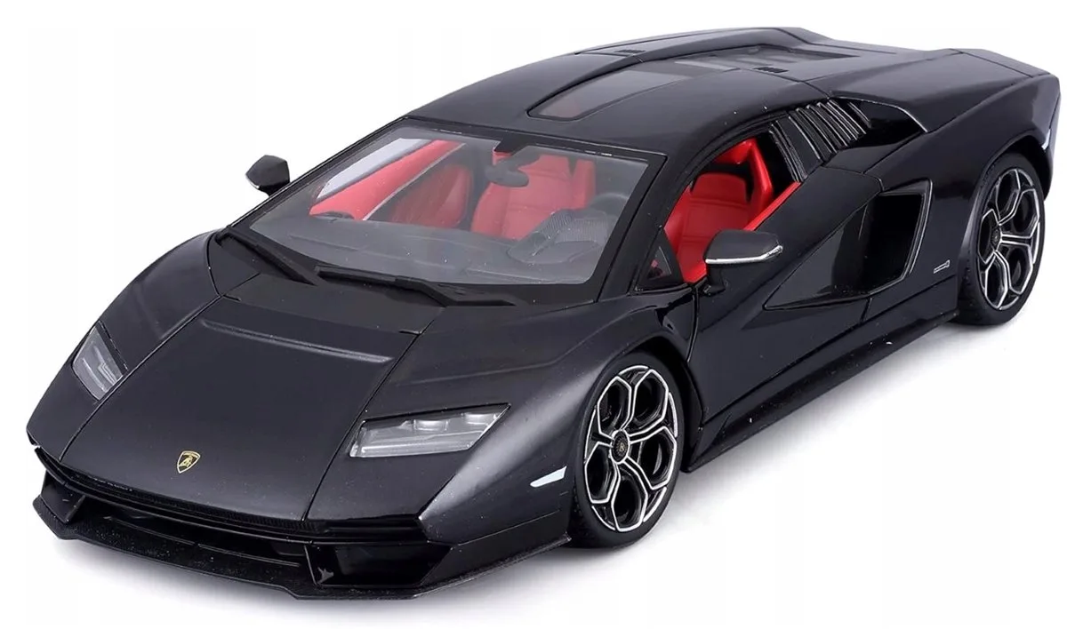 Lamborghini Countach LPI 800-4 1:24 Auto de Maisto en Noir – photo du produit