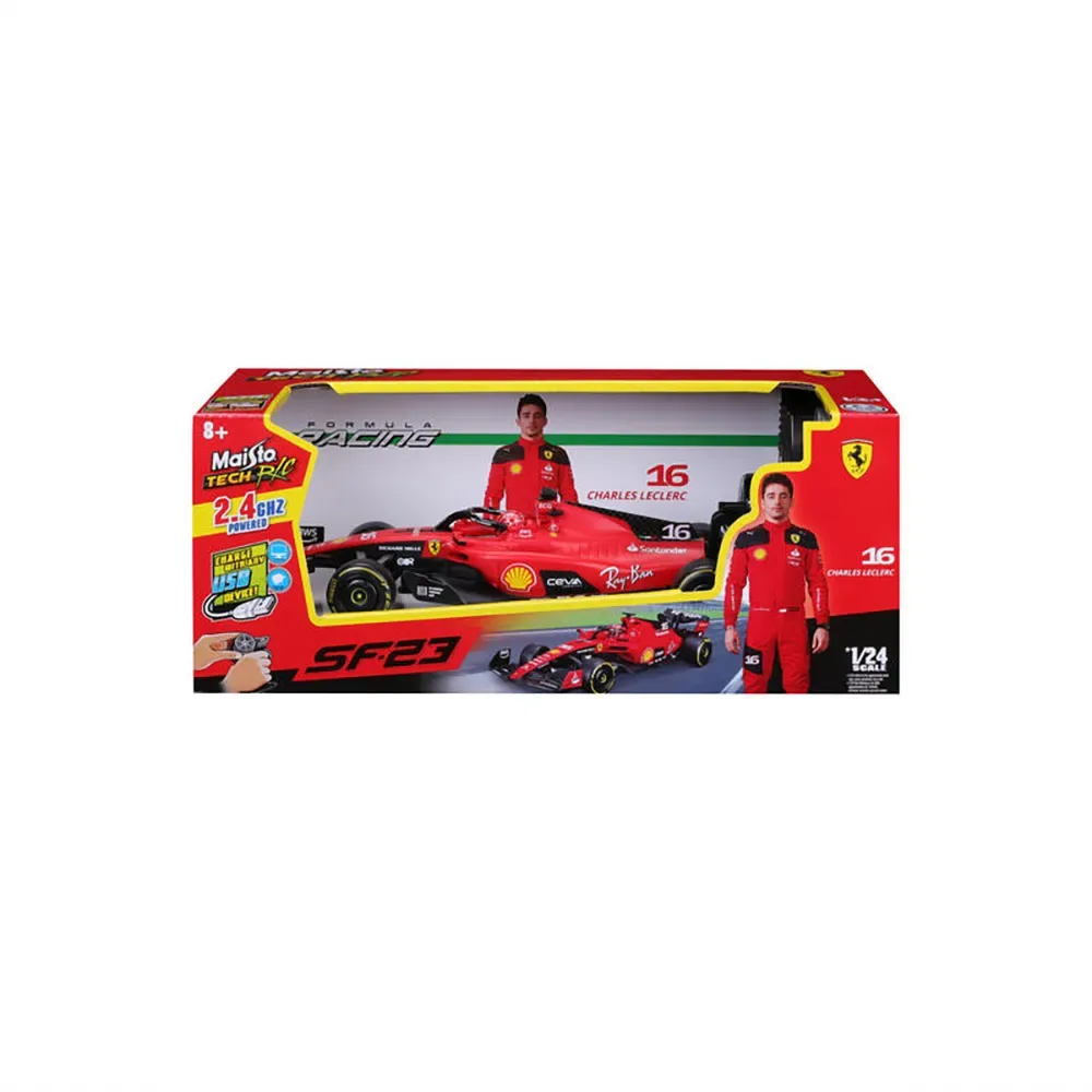 Leclerc-ferrari Sf-23 1:24 Rc-auto von Maisto – Produktfoto