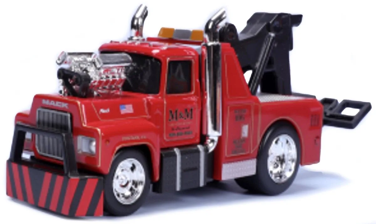 Mack R685St - Modelauto - Schaal 1:64 van Maisto in Rood – productfoto