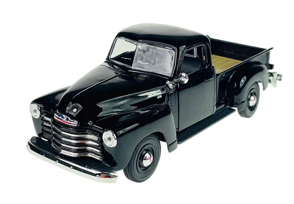 Maisto 1950 Chevrolet 3100 pick-up metaal 1:25 model auto de Maisto en Noir – photo du produit