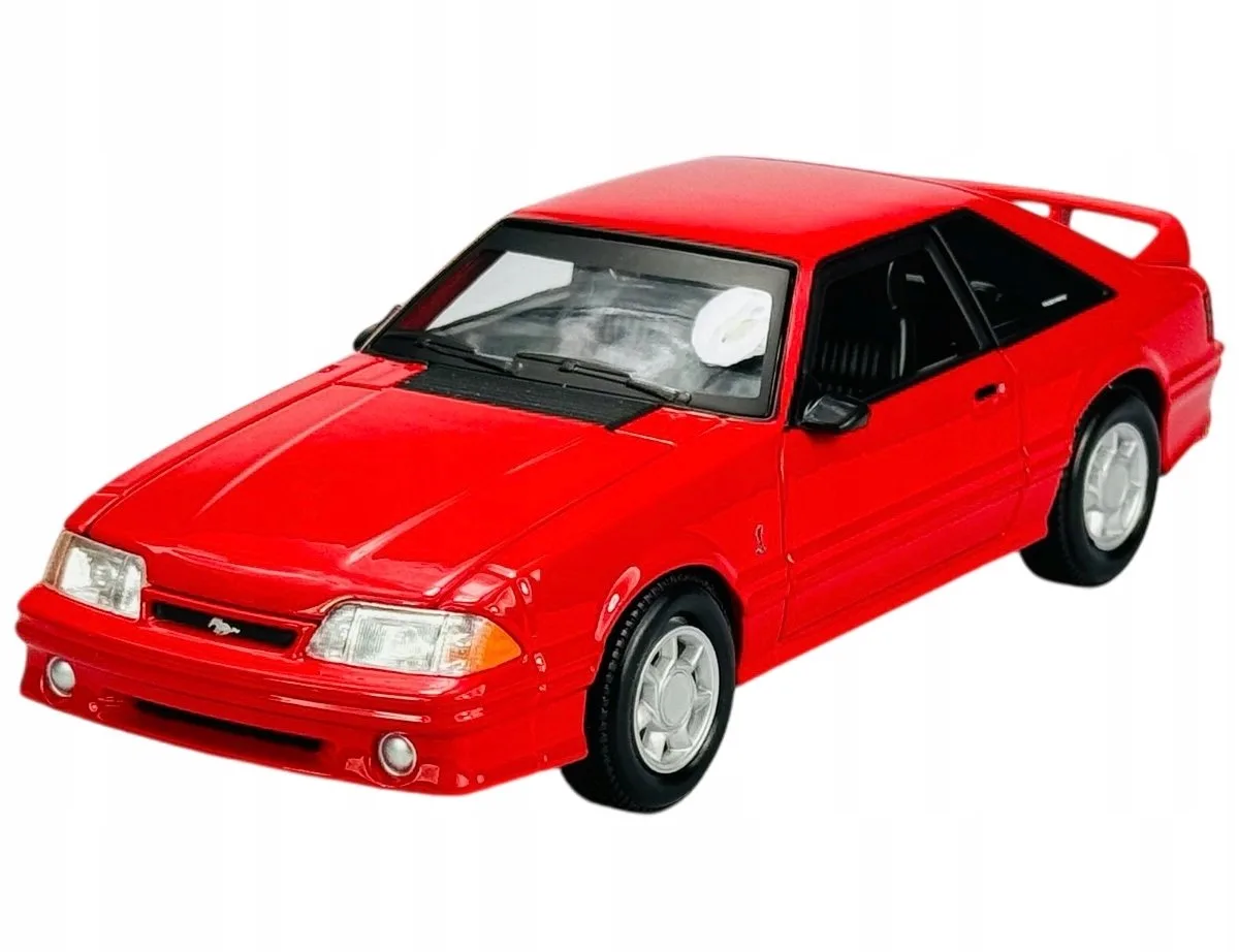 Maisto 1993 Ford Mustang SVT Cobra Metaal 1:24 Model Auto von Maisto in Rot – Produktfoto