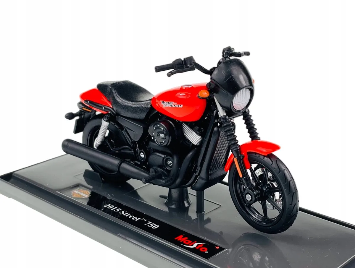 Maisto 2015 Harley-Davidson Street 750 Schaal 1:18 de Maisto en Orange – photo du produit