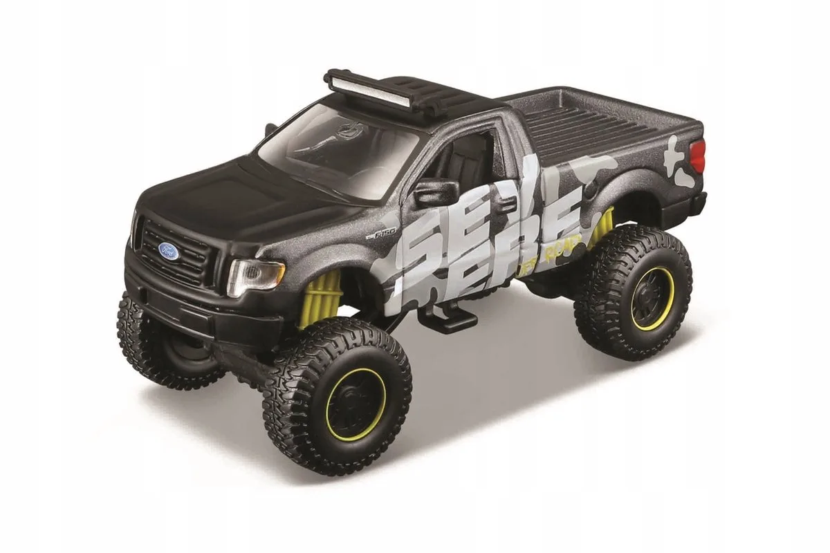Maisto 4x4 Rebels Ford F-150 XL 114mm von Maisto in Grau – Produktfoto