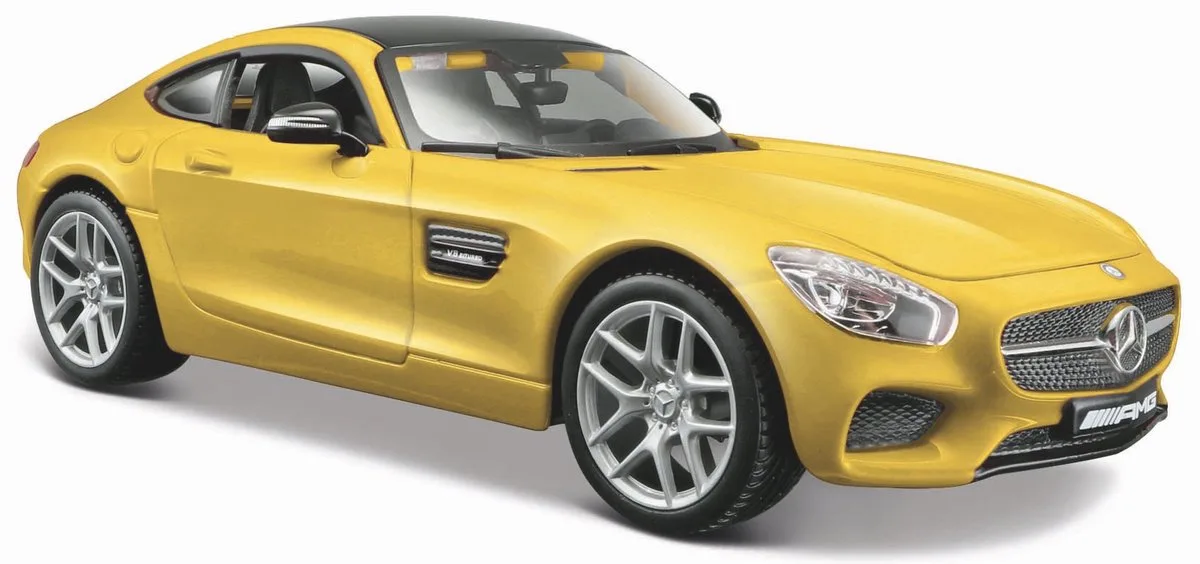 Mercedes-Benz Amg - Modelauto - Schaal 1:24 van Maisto in Geel – productfoto