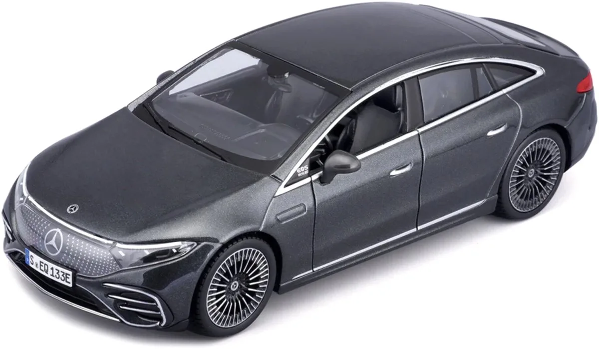 Mercedes-Benz Eq - Modelauto - Schaal 1:24 van Maisto in Grijs metalic – productfoto