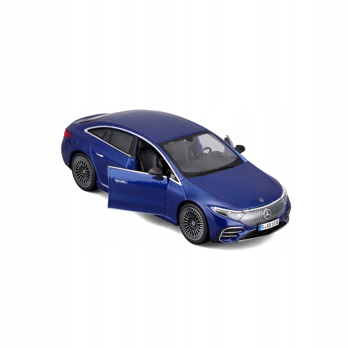 Mercedes-Benz EQS 2022 Modelauto 1:27 de Maisto en Bleu – photo du produit