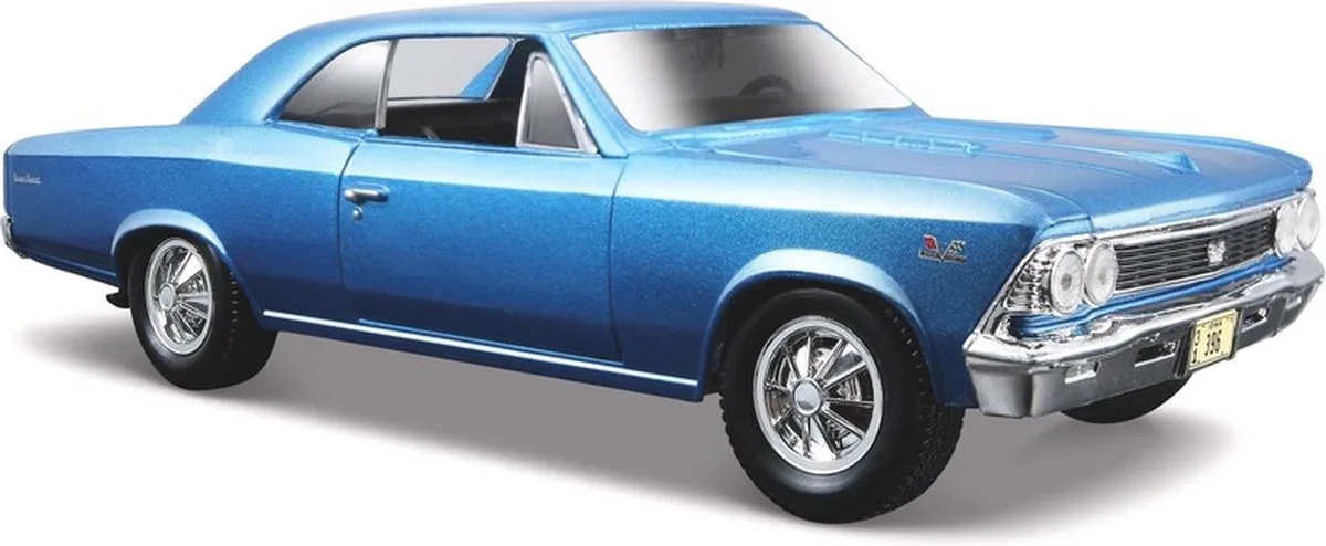 Modelauto Chevrolet Chevelle SS 1:24 - speelgoed auto schaalmodel van Maisto in Blauw – productfoto