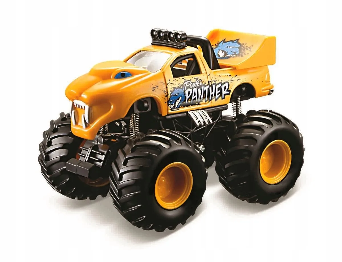 Monstertruck Power Panther Metaal 21144 de Maisto en Jaune – photo du produit