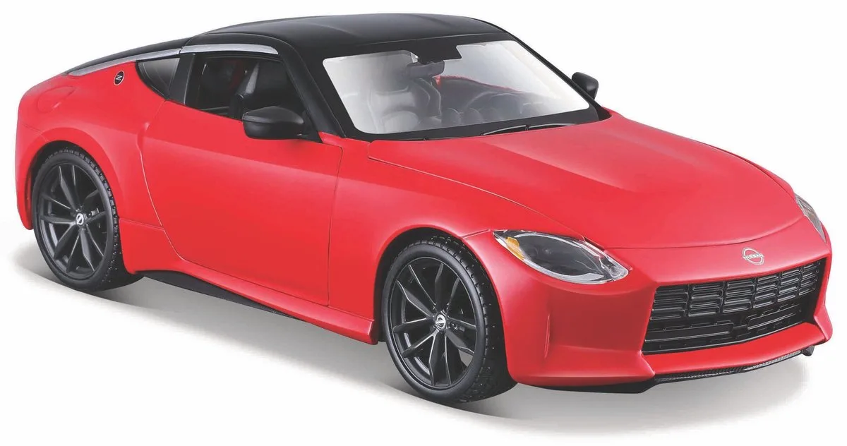 Nissan 400Z - Modelauto - Schaal 1:24 från Maisto i Röd, Svart – produktbild