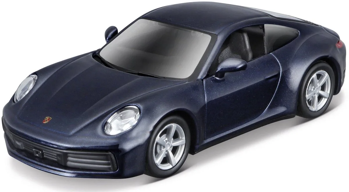 Porsche 911 - Modelauto - Schaal 4,5" von Maisto in Donker blauw metallic – Produktfoto