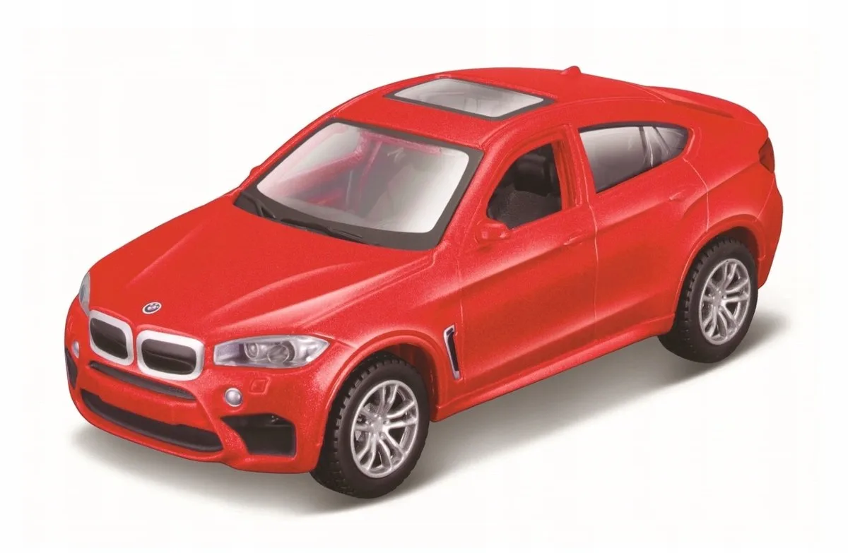 Power Racer BMW X6M 4,5'' - Metalen Speelgoedauto van Maisto in Rood – productfoto
