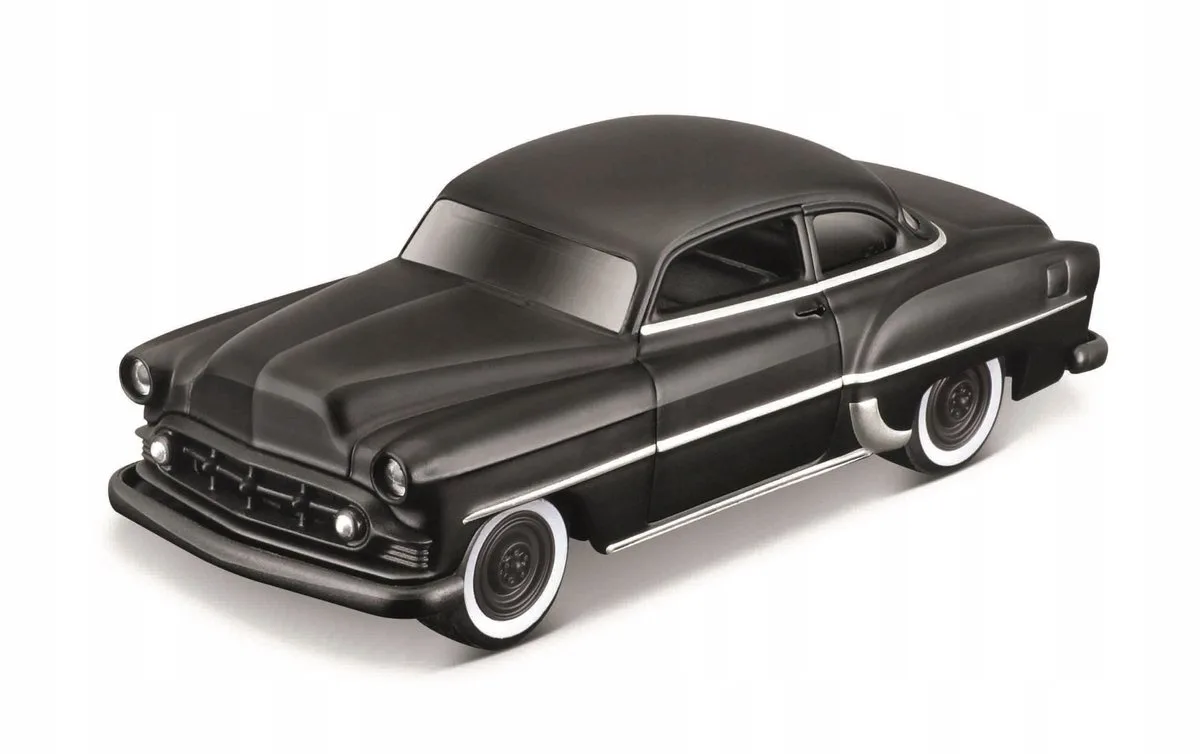 Power Racer Chevrolet Custom 1953 - Metaal 4.5'' de Maisto en Noir – photo du produit