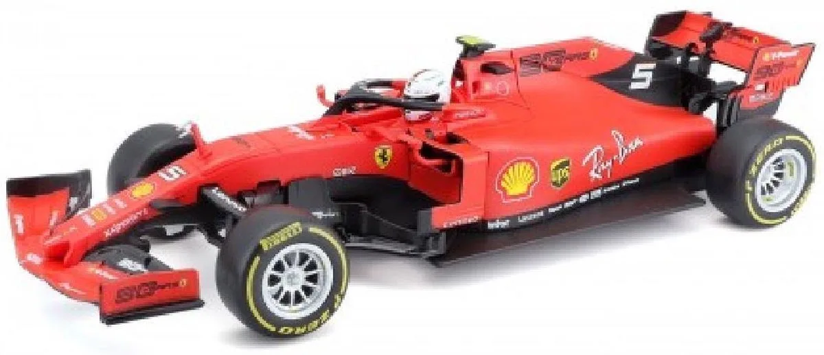 Rc Auto Ferrari Sf90 #16 1:24 Rood/zwart 2-delig van Maisto in Rood – productfoto