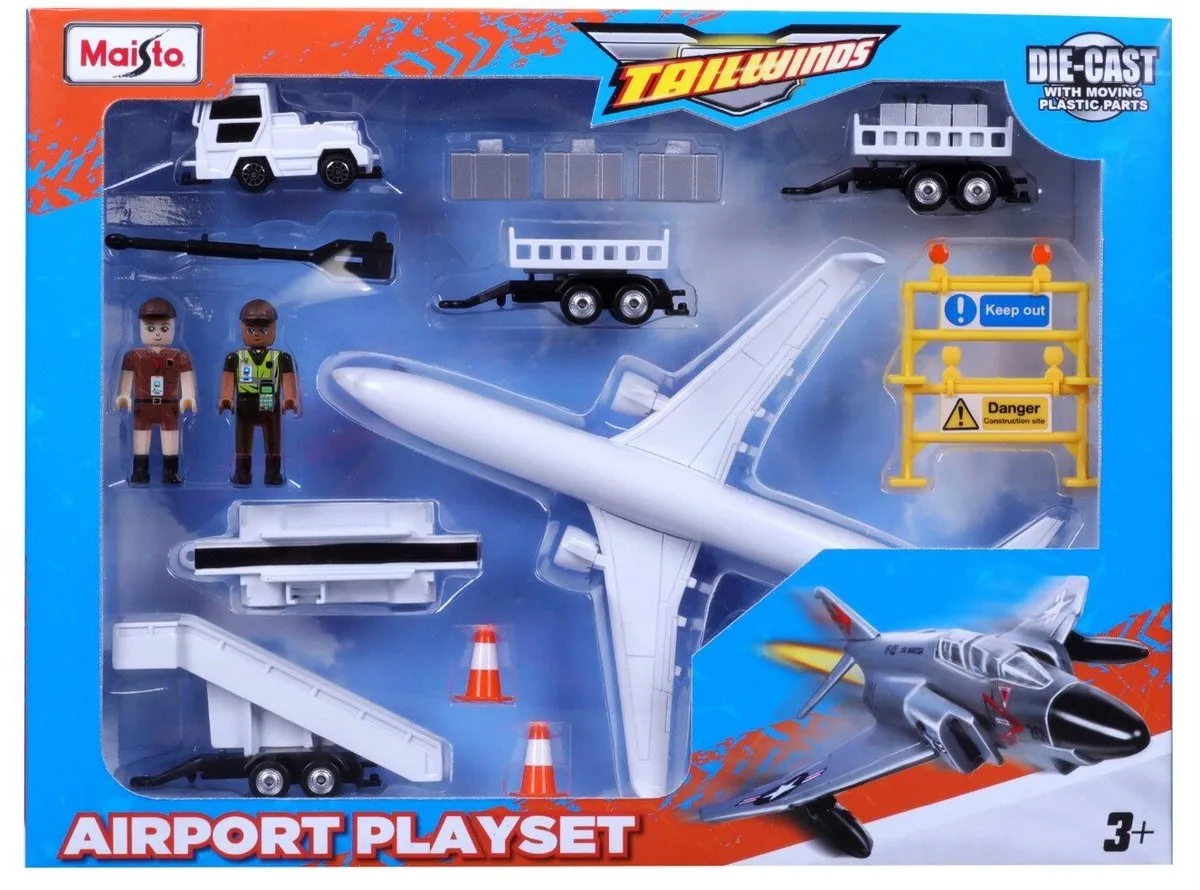 Set - Modelauto - Schaal FTB by Maisto in White, Black – product photo