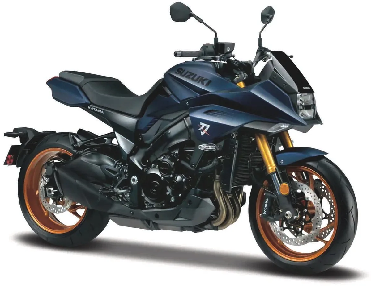 Suzuki Katana - Modelauto - Schaal 1:18 by Maisto in Donker blauw – product photo