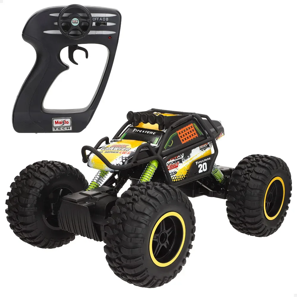 Tech 4x4 Rock Crawler Pro Series 4ws Rc-auto van Maisto – productfoto