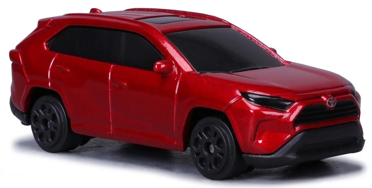 Toyota Rav4 - Modelauto - Schaal 3" by Maisto in Rood metalic – product photo