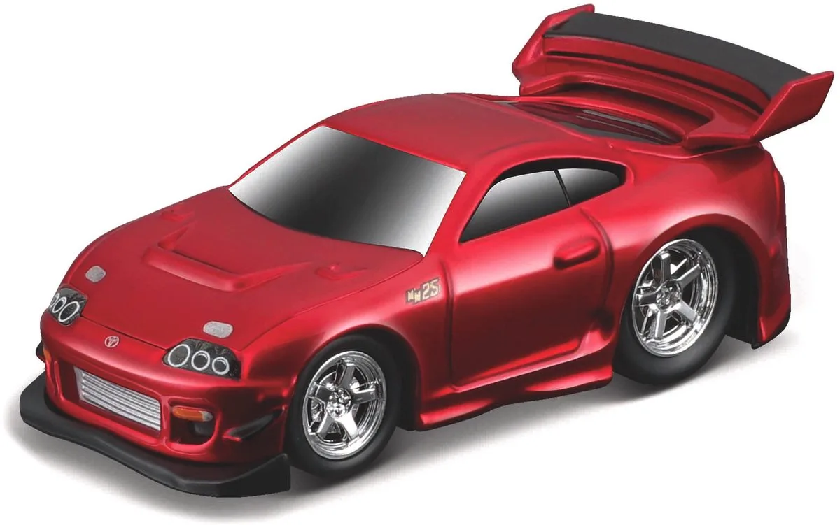 Toyota Supra - Modelauto - Schaal 1:64 by Maisto in Rood metalic – product photo
