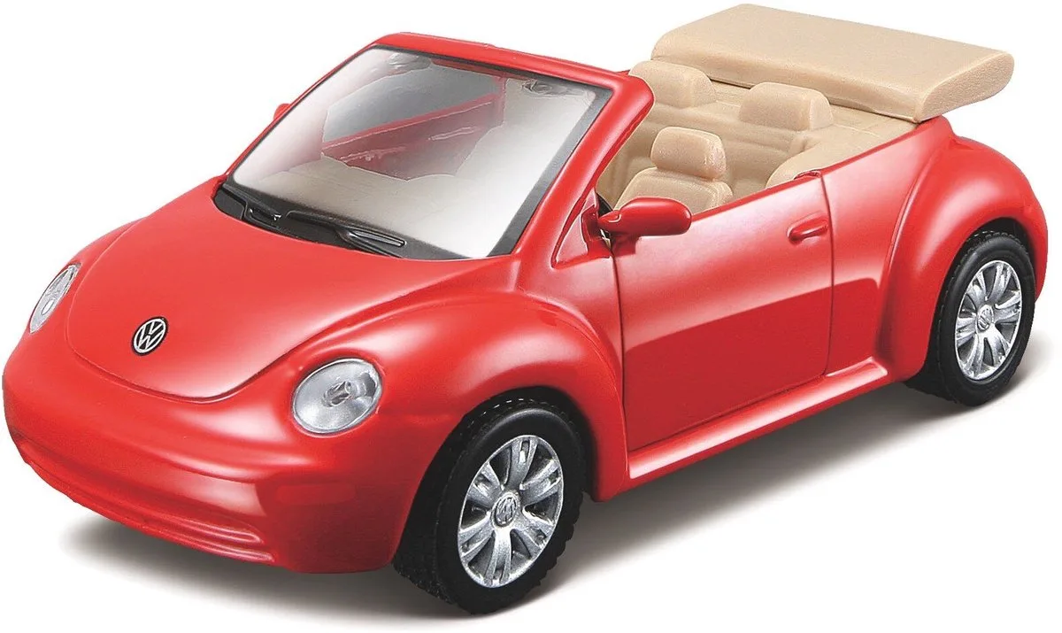 Volkswagen Beetle - Modelauto - Schaal 4,5" von Maisto in Rot – Produktfoto