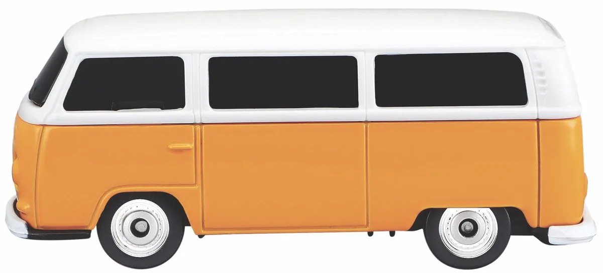 Volkswagen T2 - Modelauto - Schaal 3" von Maisto in Orange, Weiß – Produktfoto