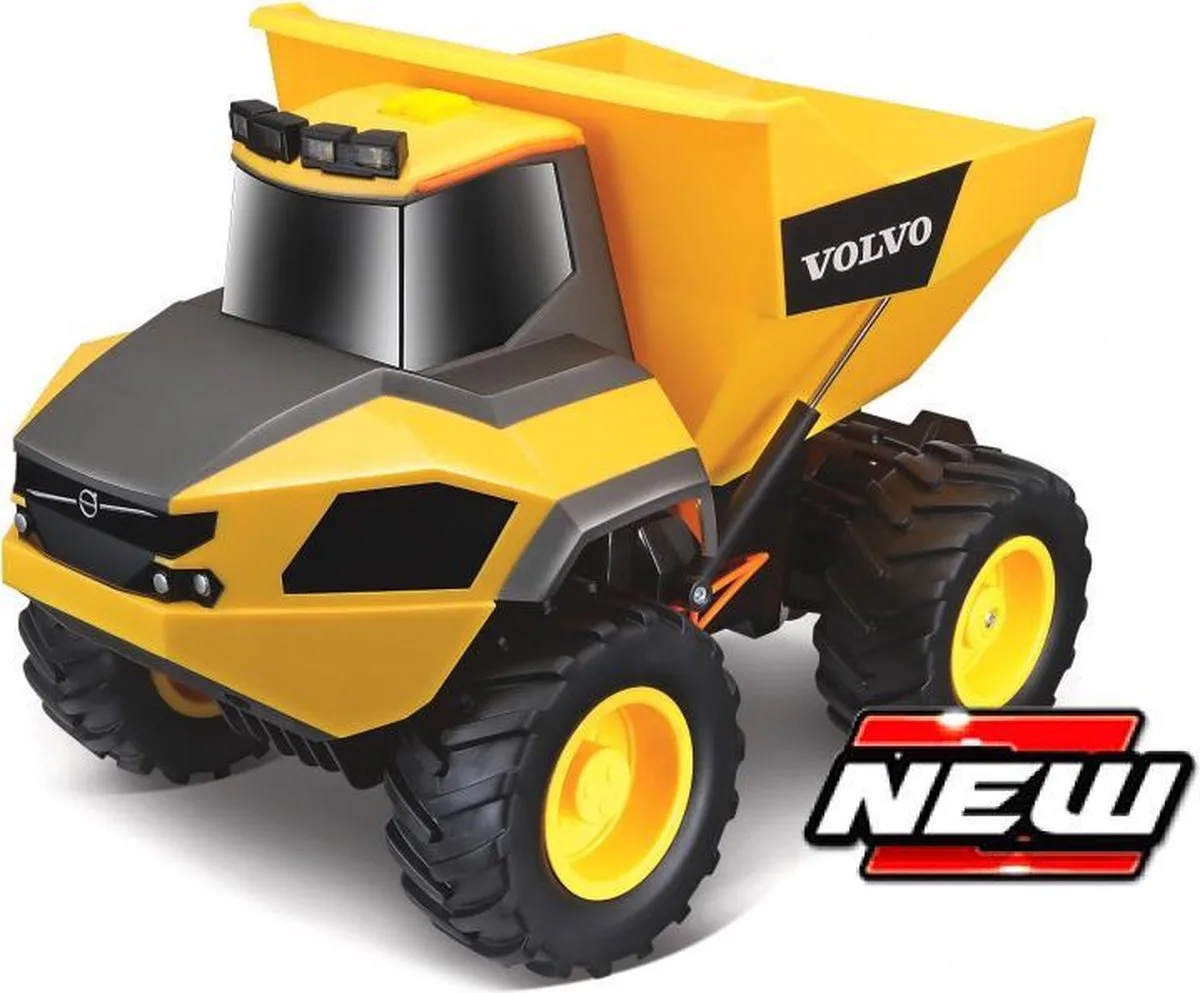Volvo Rock Hauler - Modelauto - Schaal 12" van Maisto in Geel, Zwart – productfoto