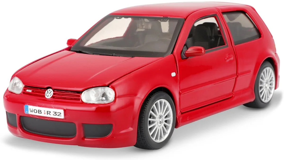 VW Golf R32 Auto by Maisto in Metallic blauw – product photo