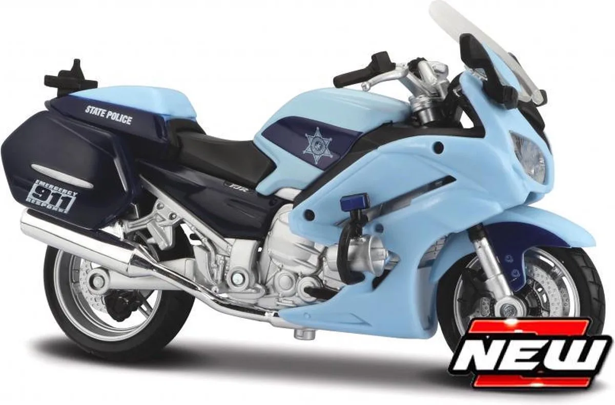 Yamaha Fjr 1300 - Modelauto - Schaal 1:18 de Maisto en Licht blauw, Bleu – photo du produit