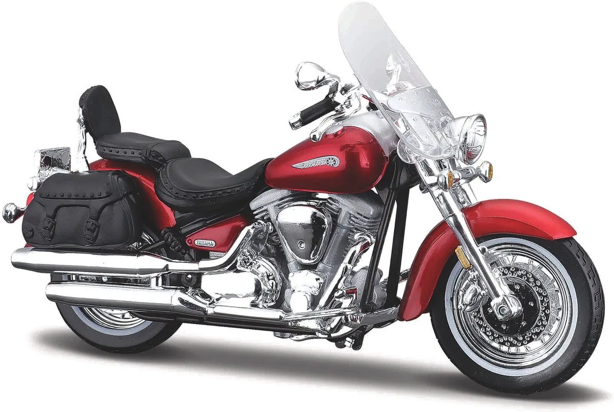 Yamaha Road Star Silverado - Modelauto - Schaal 1:18 de Maisto en Rouge – photo du produit