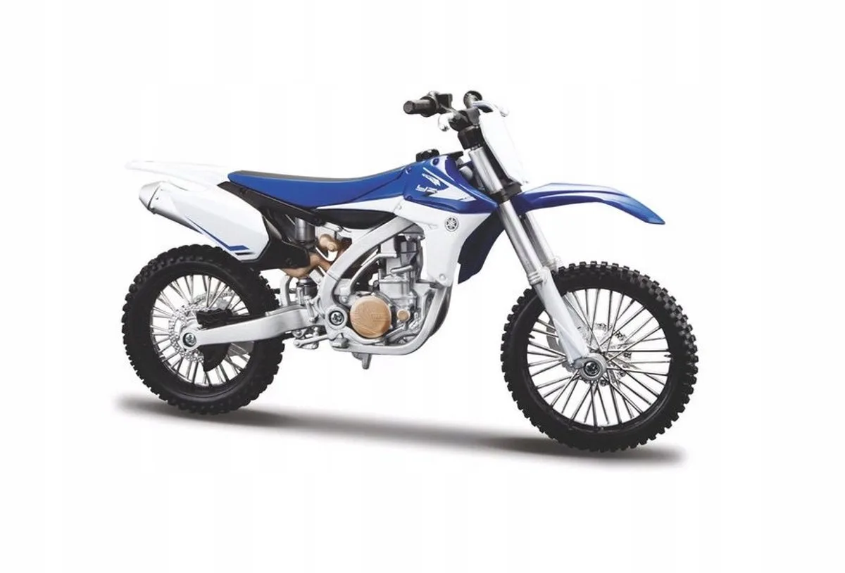 Yamaha YZ450F motormodel 1:12 - Nieuw de Maisto en Bleu – photo du produit