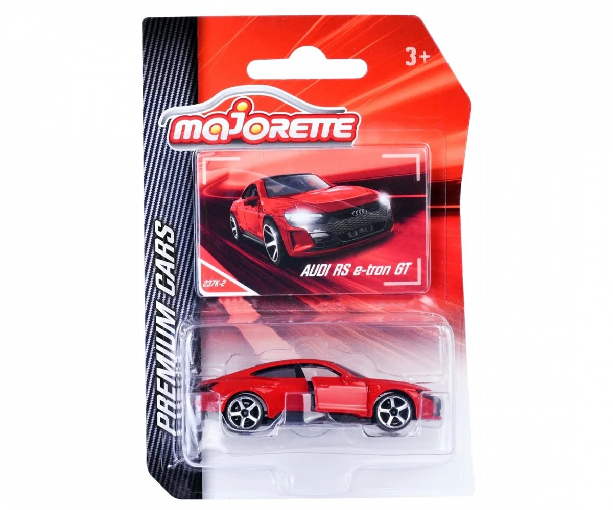Audi RS e-tron GT, rood (Premium Cars) van Majorette in Rood – productfoto
