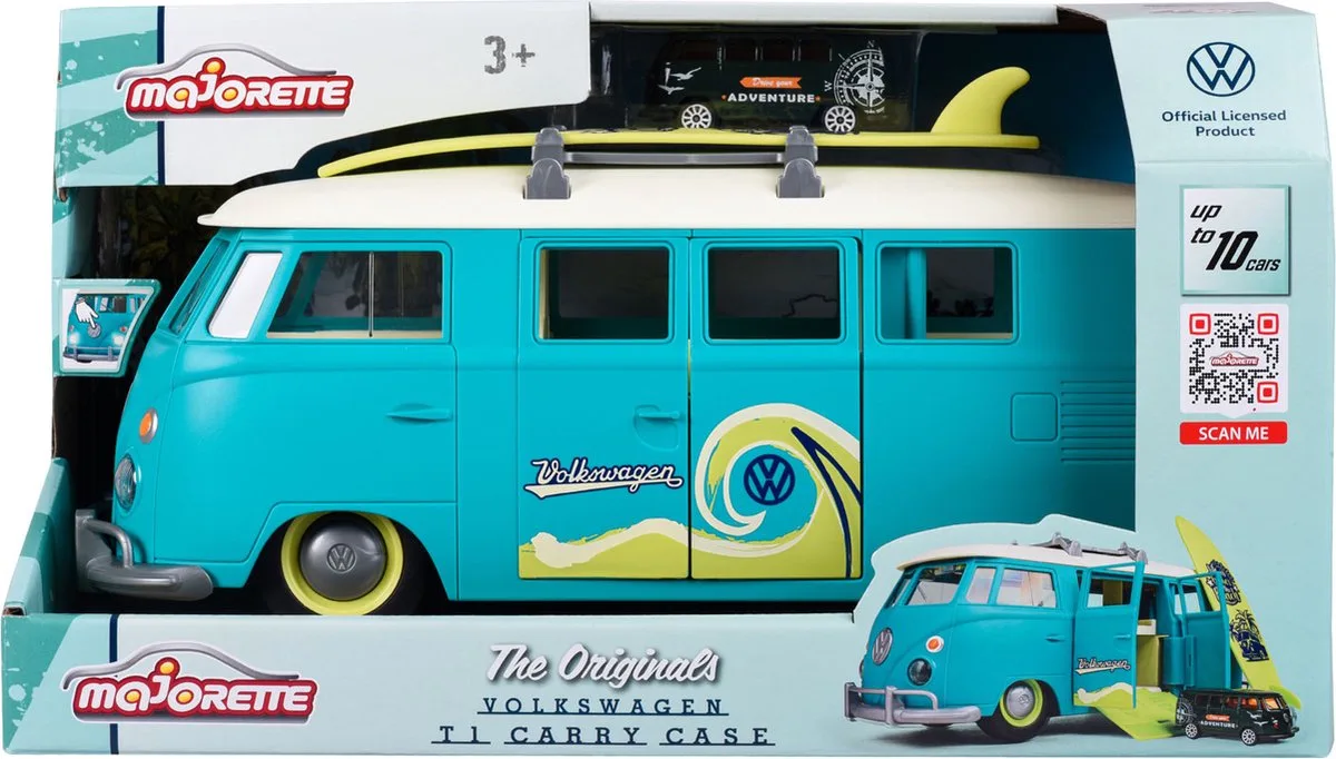 Auto Volkswagen (VW) Kant-en-klaar model Personenauto (model) från Majorette i Flerfärgad – produktbild