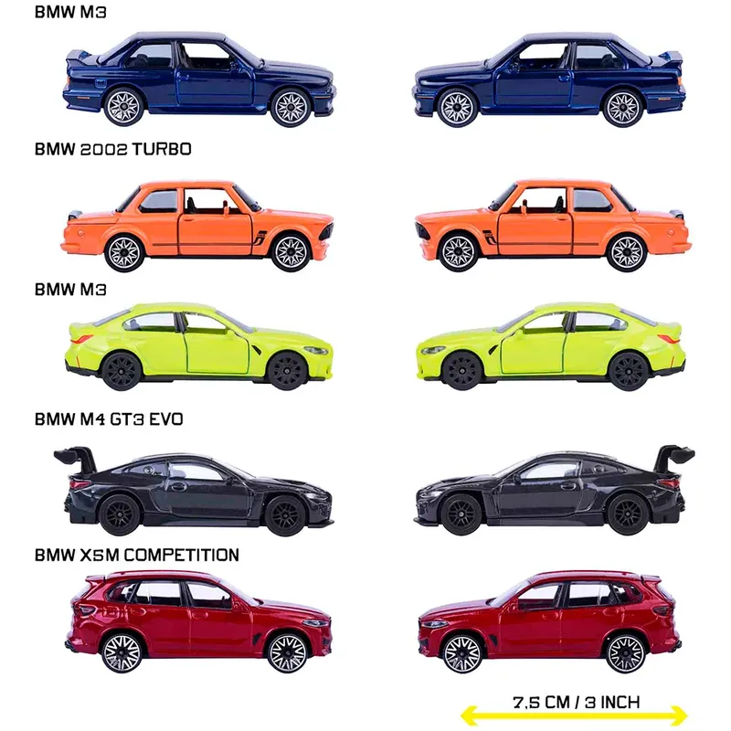 Bmw Giftpack 5 Auto´s by Majorette – product photo 5 of 6
