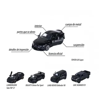 Cadeaupakket 5 Auto´s 2.0 van Majorette – productfoto 4 van 6
