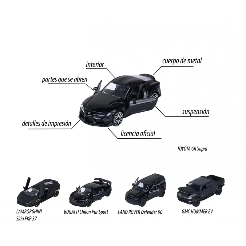 Cadeaupakket 5 Auto´s 2.0 van Majorette – productfoto 4 van 6