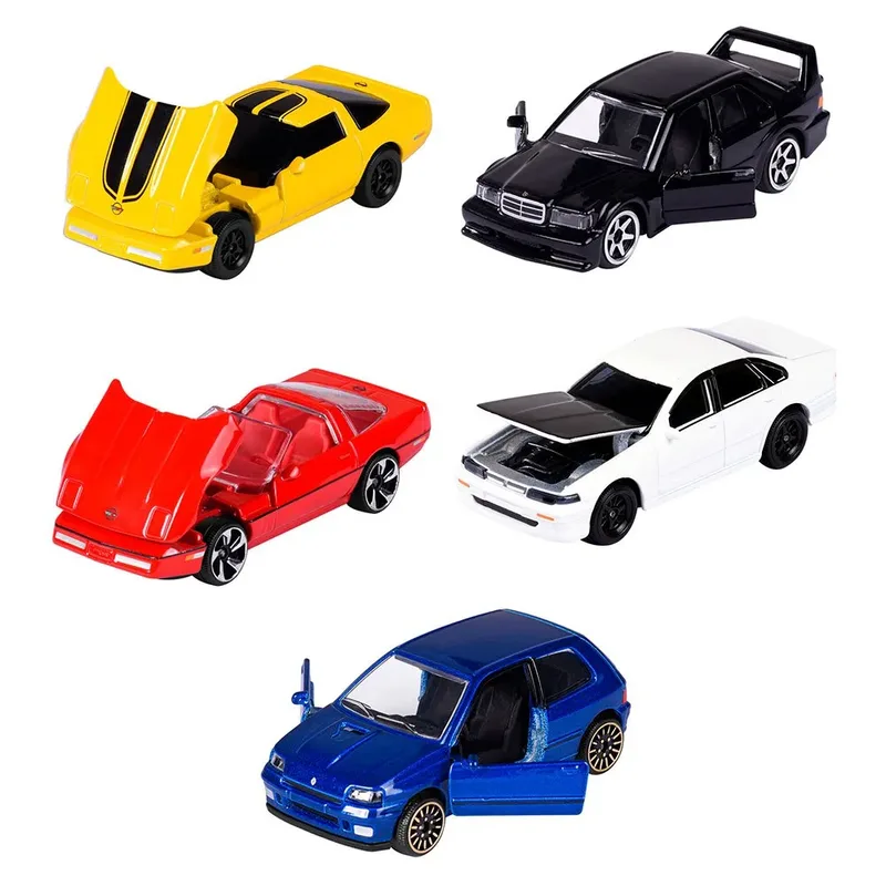 Cadeaupakket 5 Jonge Voertuigen Jaren 90 by Majorette – product photo