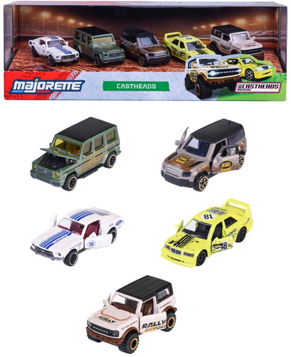 CastHeads 5 Pieces Giftpack 0 / 12 van Majorette in Diverse kleuren – productfoto